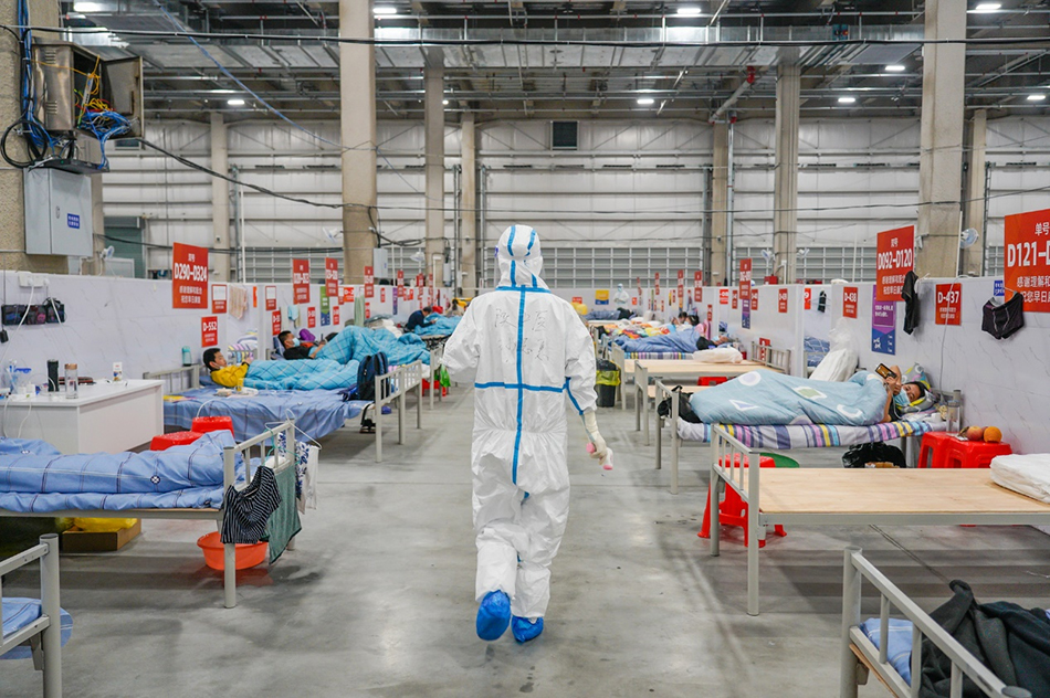 图集∣山水迢迢感谢你来镜头定格援沪医疗队抗疫场景