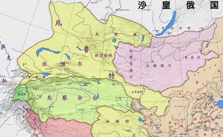 清史解读平定准噶尔三代叛乱最终被乾隆拿下