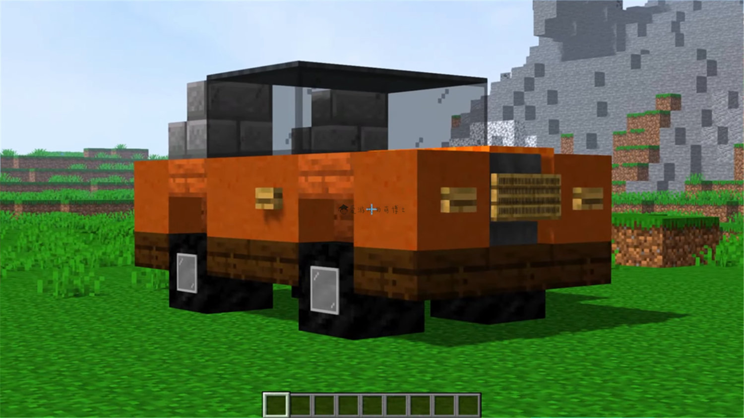 《我的世界》玩家打造了一辆可以自由移动的车|模组|小汽车|玩家_新浪