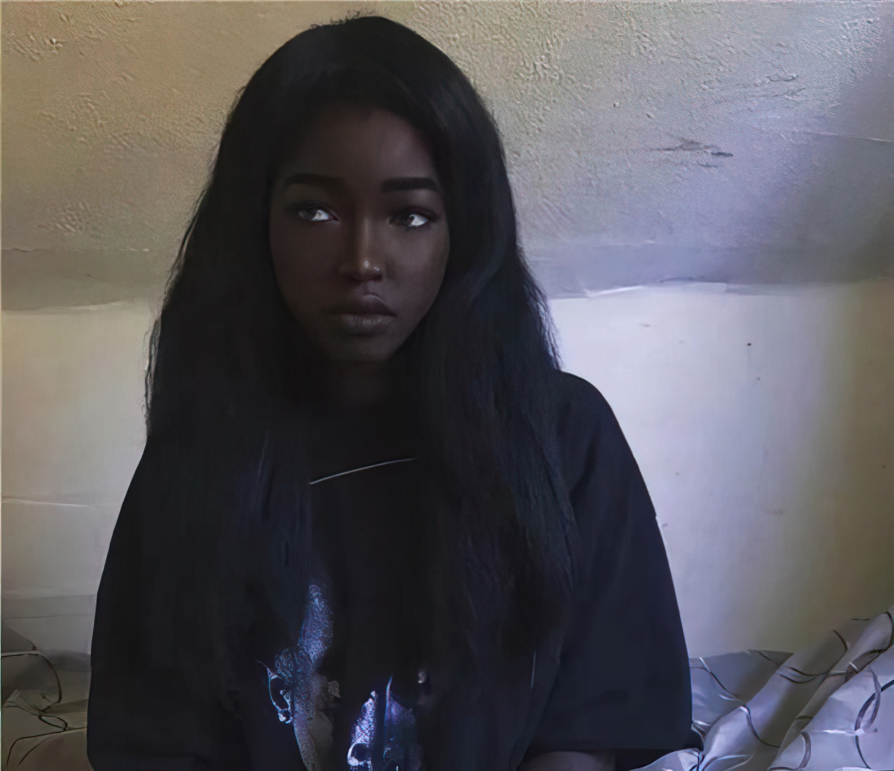 非洲女孩洛丽塔:一张自拍照让世界男人炸锅,黑皮肤的她有多美|洛丽塔