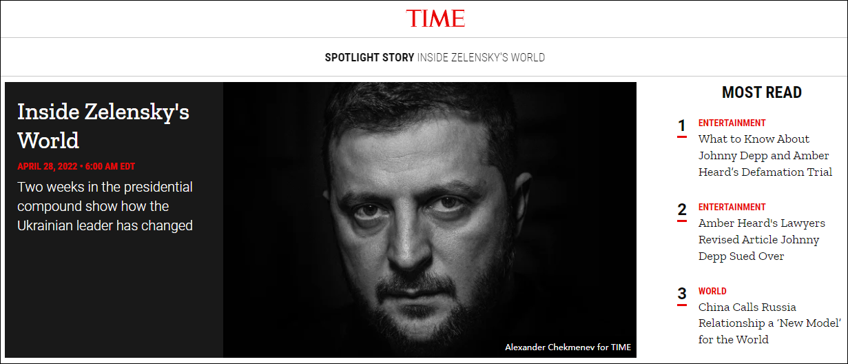 《时代》周刊披露：俄军开战首日曾两度突袭乌克兰总统府，试图杀死或捉拿泽连斯基休闲区蓝鸢梦想 - Www.slyday.coM