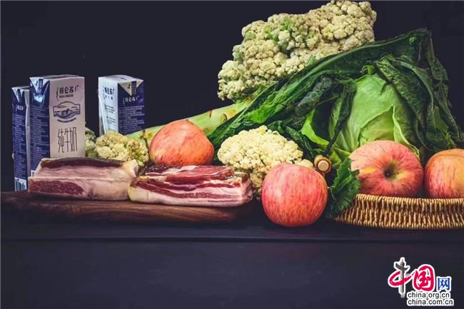 社区发放的物资 (图片由受访者提供)