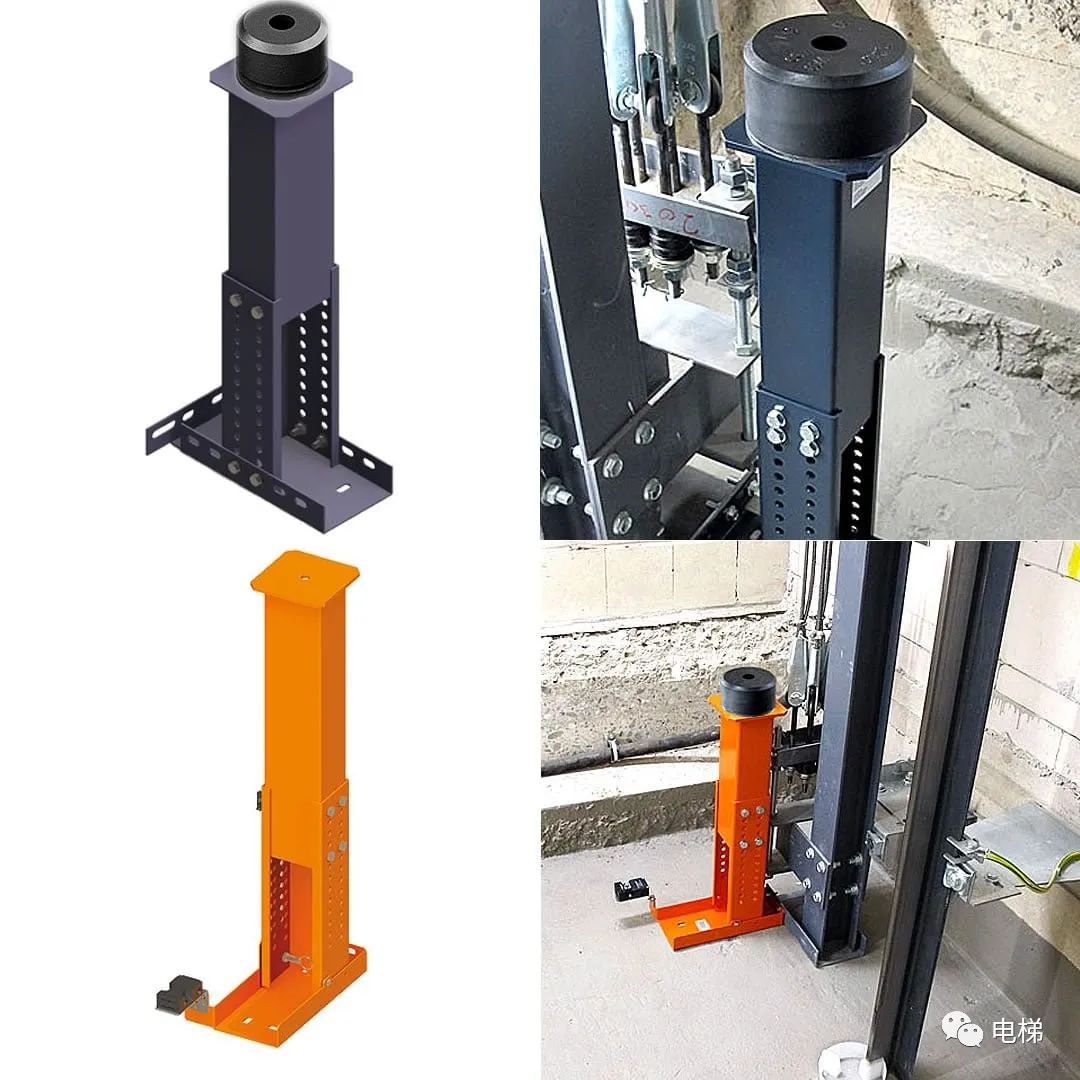 这电梯缓冲器你没见过