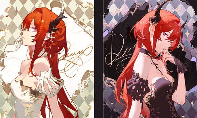 明日方舟ask画师手绘42姐三周年贺图懂不懂强度真神的含金量