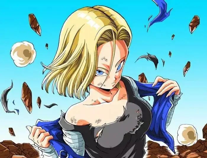 人造人18的人气为什么比17号高那么多