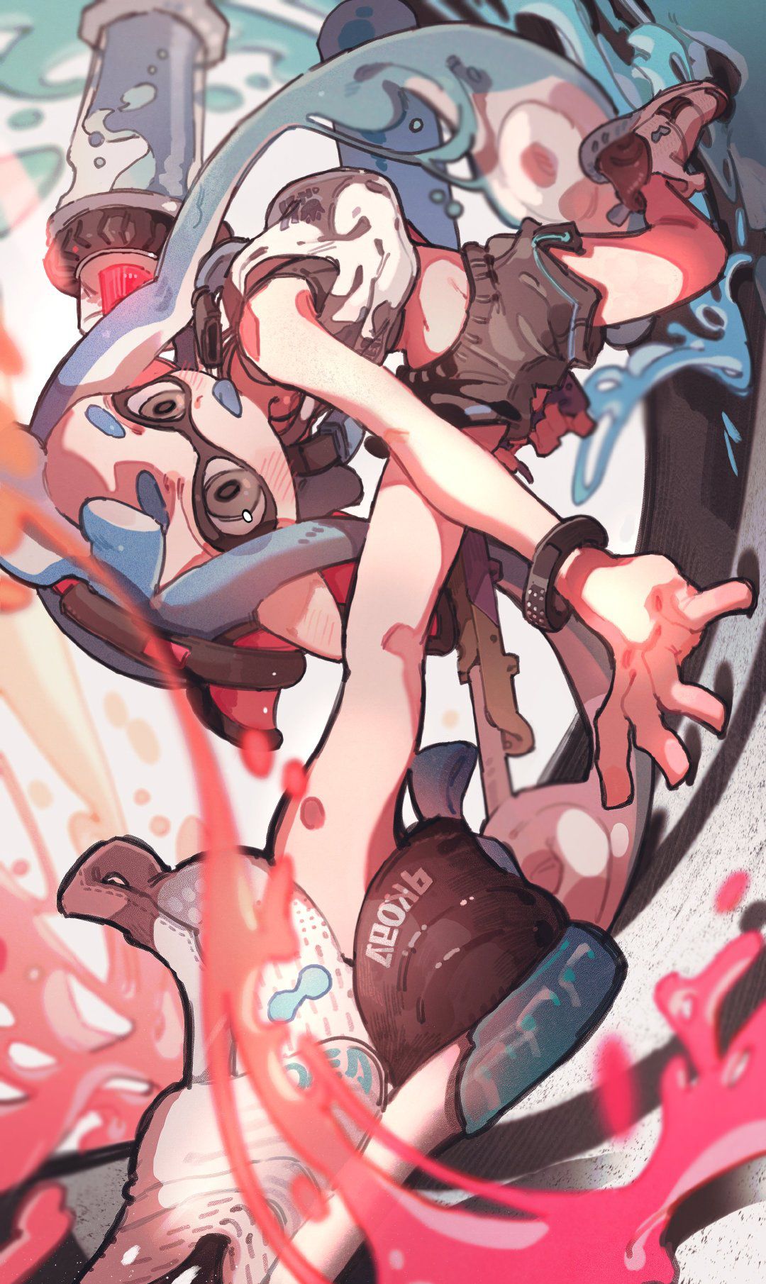 童话风格的q版人物插画设计很有日系画风的味道