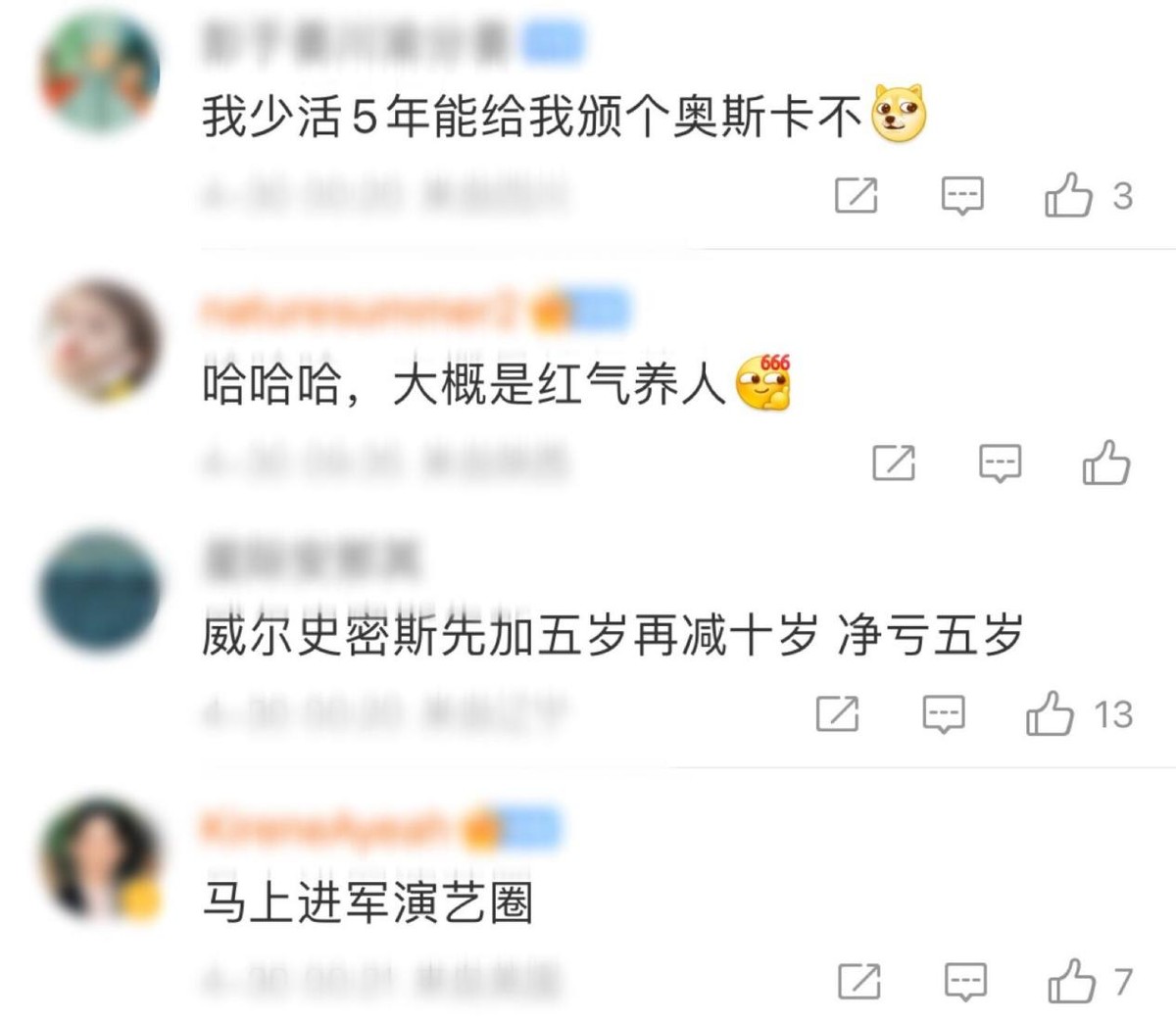 奇怪知识增加了!研究显示拿奥斯卡奖能长寿5岁,网友:红气养人休闲区蓝鸢梦想 - Www.slyday.coM 奇怪知识增加了!研究显示拿奥斯卡奖能长寿5岁,网友:红气养人休闲区蓝鸢梦想 - Www.slyday.coM