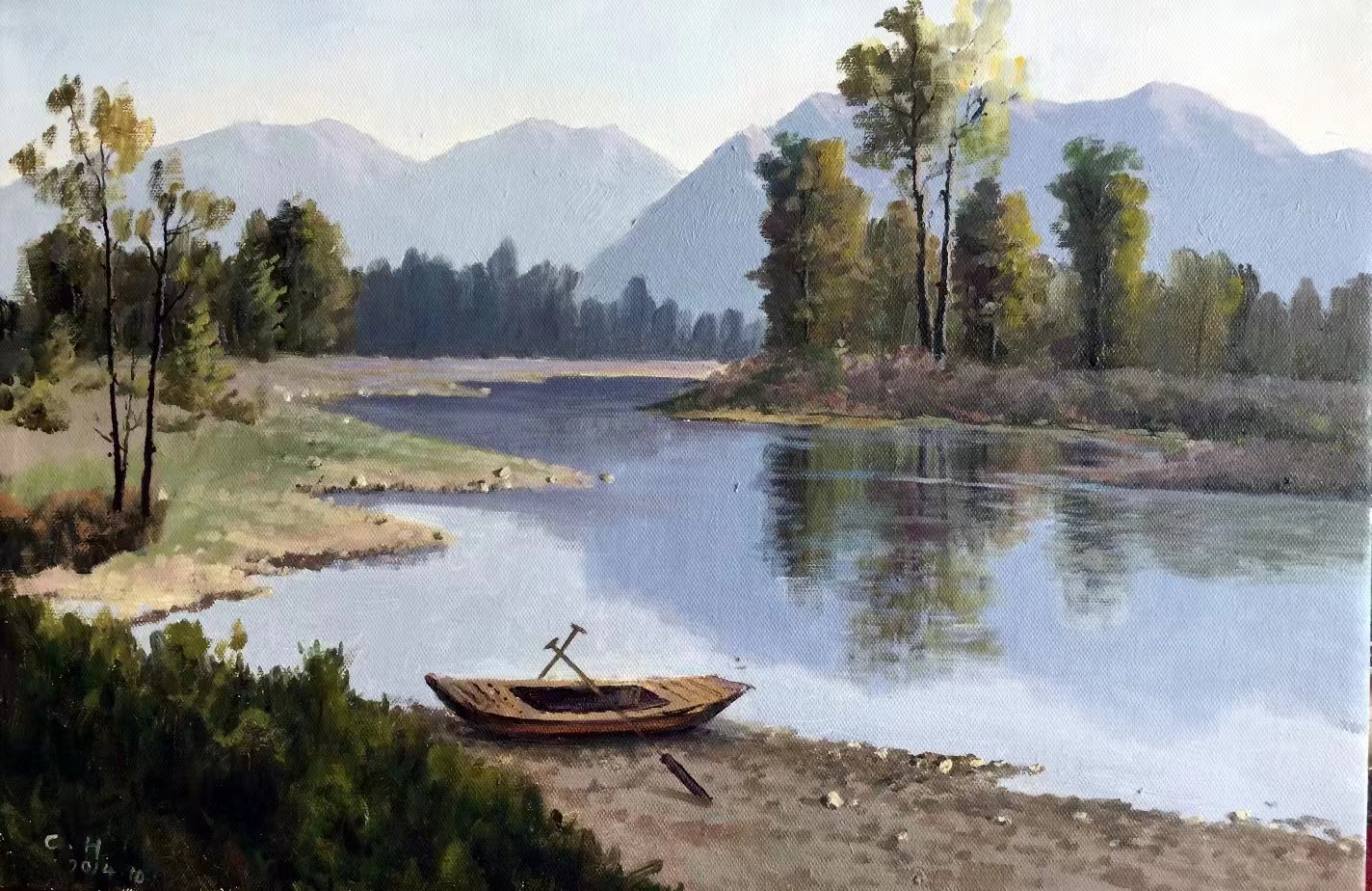 写实主义油画家王春红