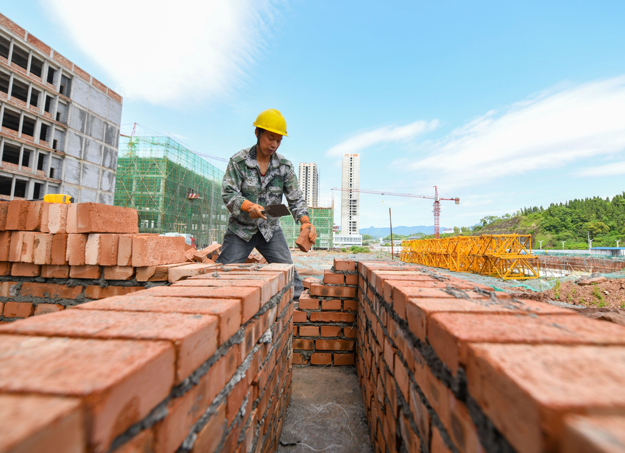 农民工川哥用镜头记录劳动生活