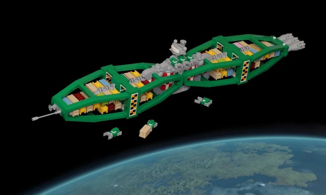 太空飞船乐高街景乐高优秀moc作品日赏vol101
