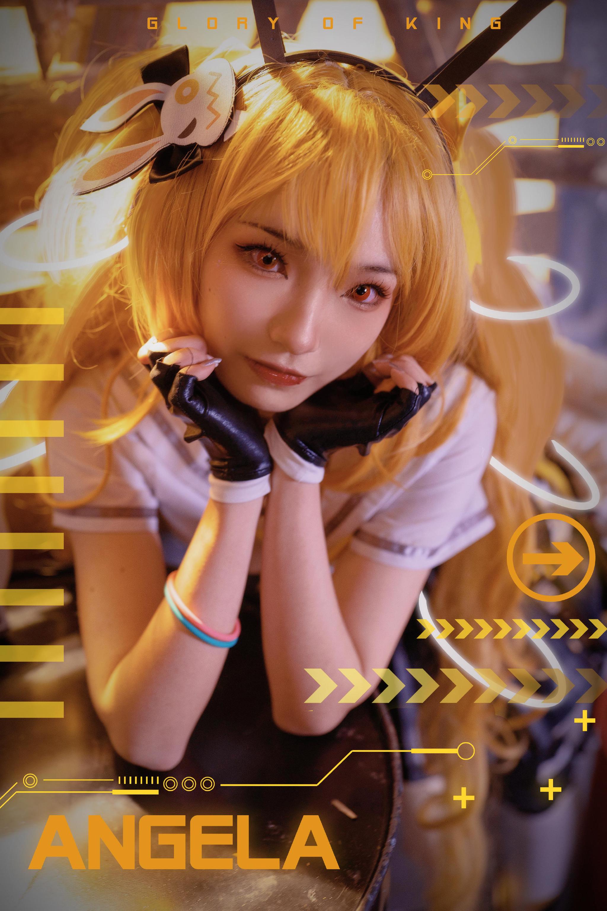 王者荣耀时之奇旅安琪拉cosplay