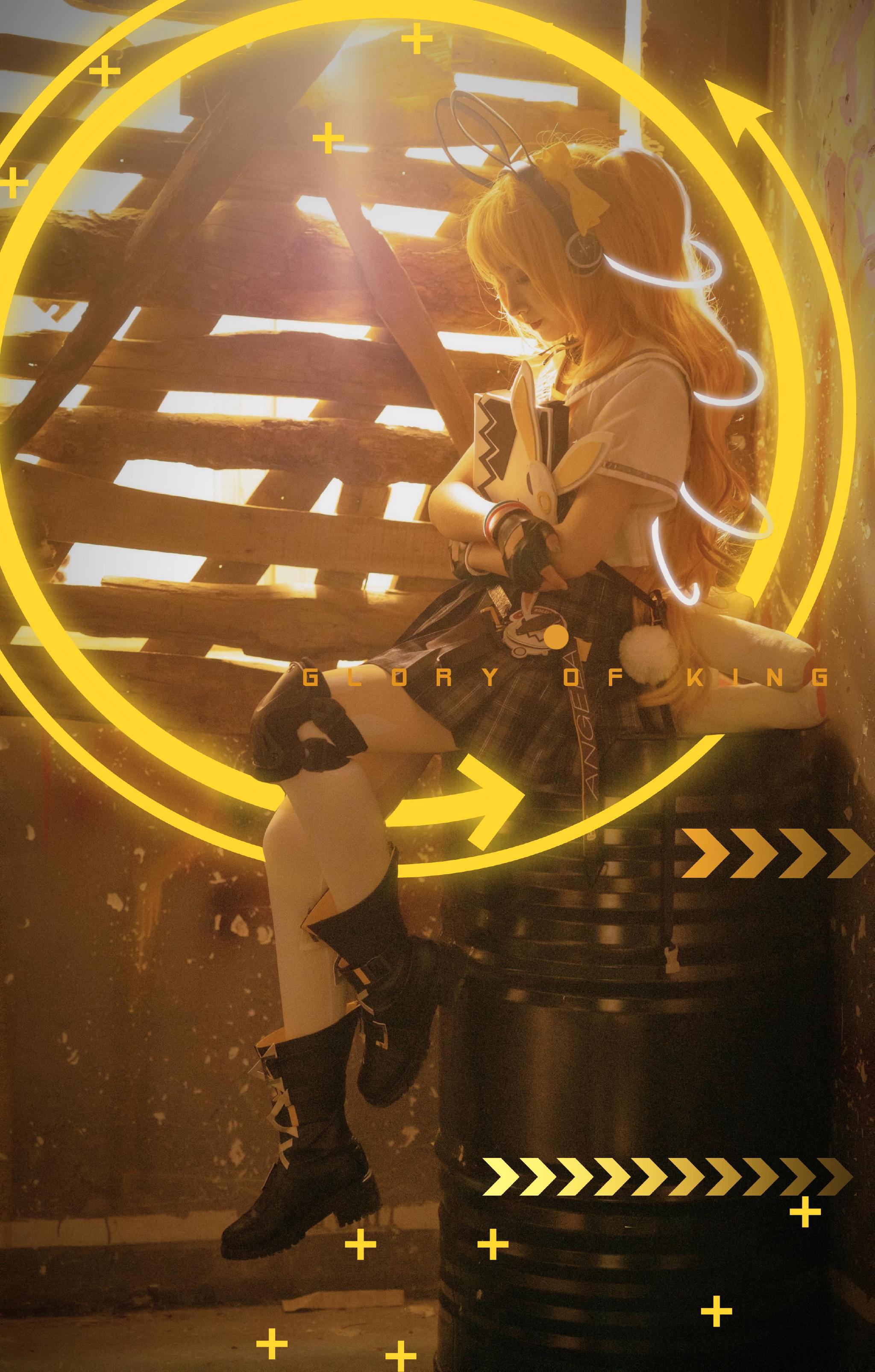 王者荣耀时之奇旅安琪拉cosplay