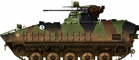 战车图鉴amx10p步兵战车