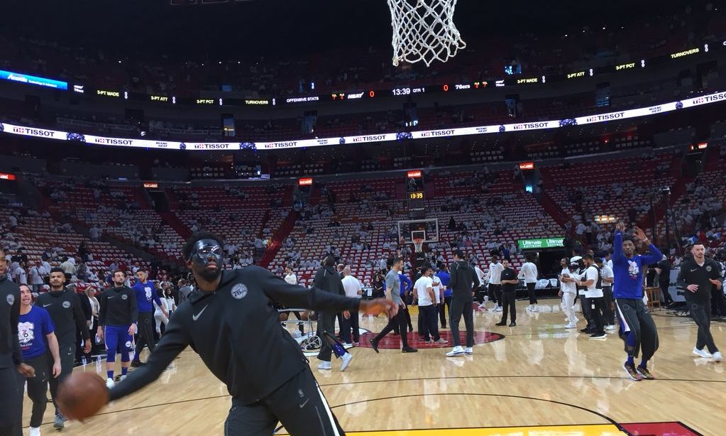 是福不是祸?上一次恩比德戴上面具的时候,他恰好摧毁了迈阿密休闲区蓝鸢梦想 - Www.slyday.coM 是福不是祸?上一次恩比德戴上面具的时候,他恰好摧毁了迈阿密休闲区蓝鸢梦想 - Www.slyday.coM