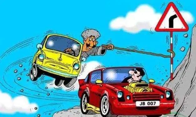 着急上厕所宝妈弯道提速占道超车出事故知危险会避险