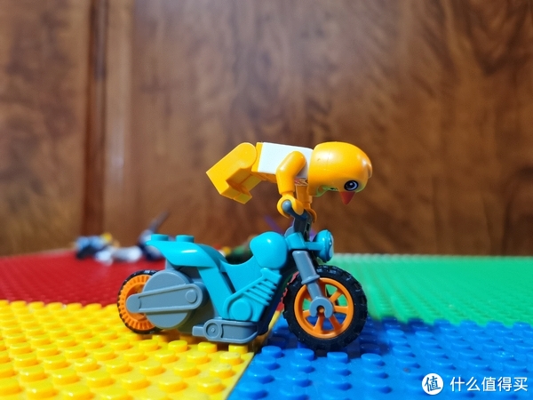 乐高60310可爱鸡仔特技摩托车晒物