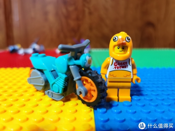 乐高60310可爱鸡仔特技摩托车晒物