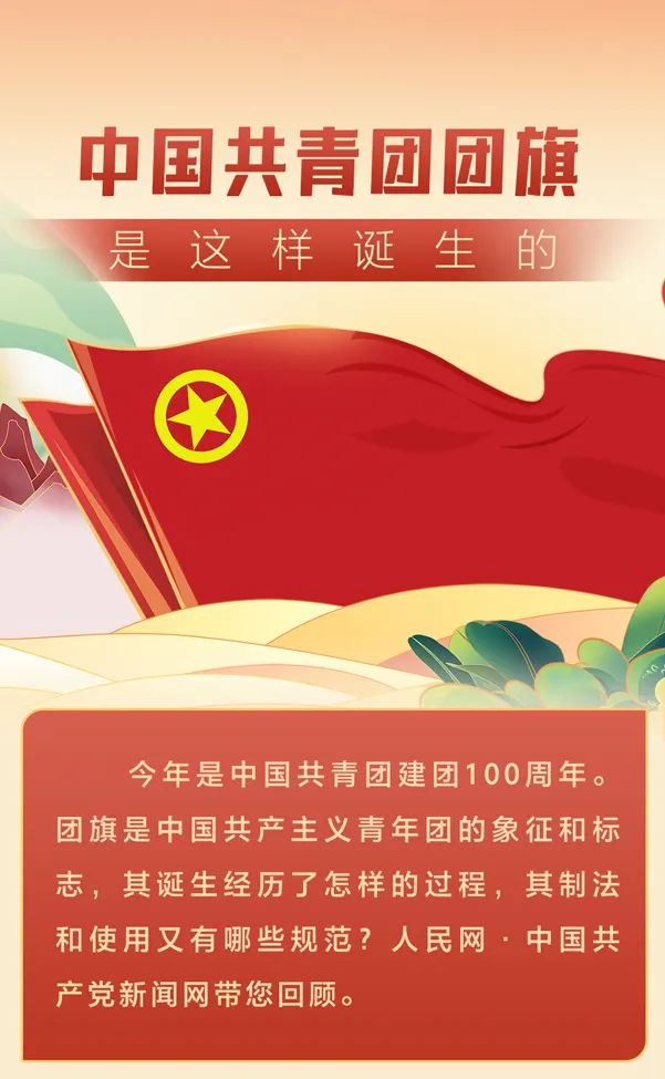 中国共青团团旗、团徽是如何诞生的？