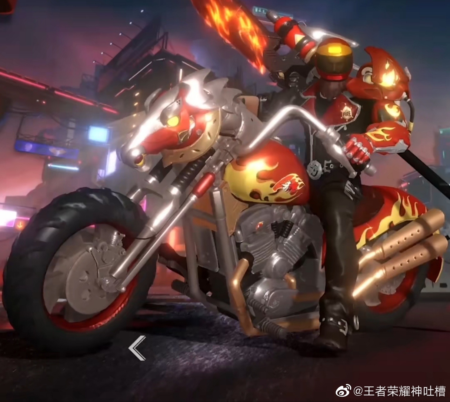 网传关羽新海报这会带头盔而且两只手骑摩托了嗷