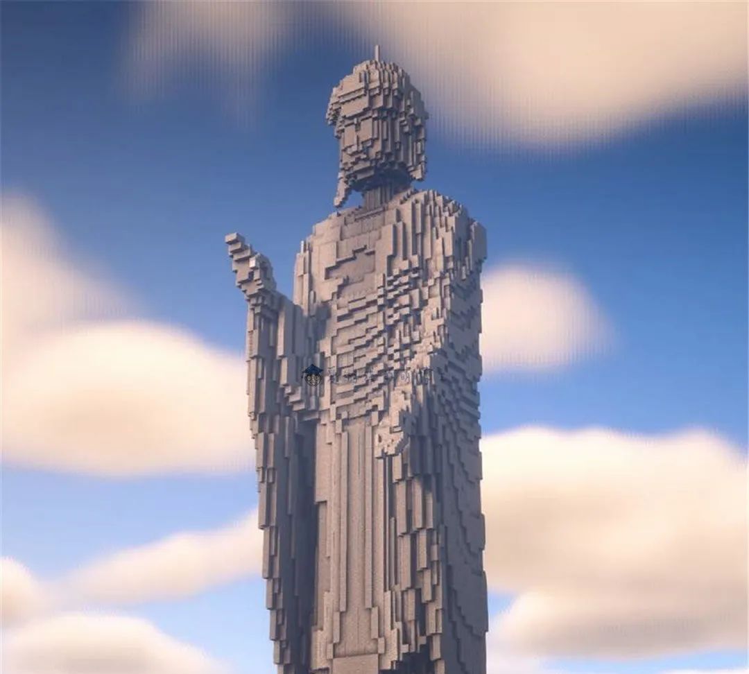 牛久大佛是巨神兵我的世界玩家重现了风之谷经典场景