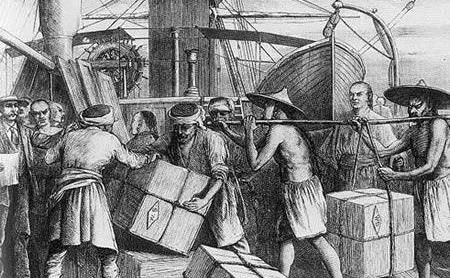 帝国主义列强的丑陋面目-英国对华鸦片贸易简史__财经头条