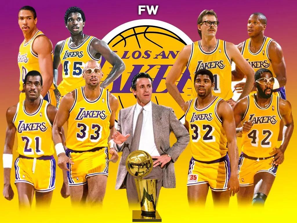 showtime湖人队几乎统治了nba80年代的十年,他们多次打进nba总决赛