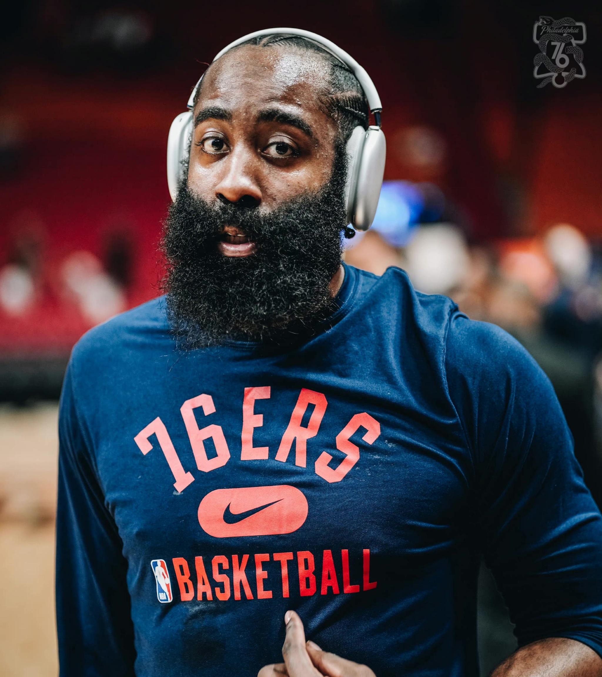 结束了提前5分钟投降大帝缺阵哈登低迷76人又要止步季后赛