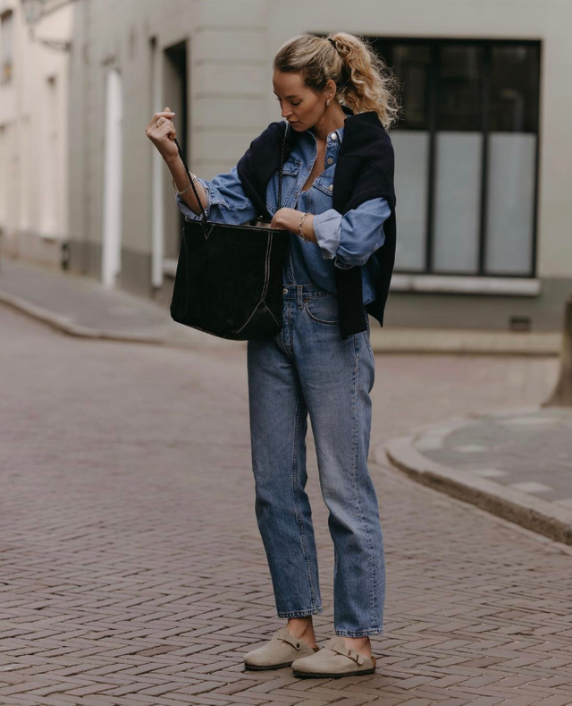 时尚博主anoukyve的日常私服搭配自然而然地美