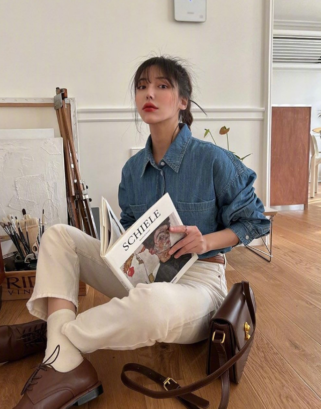 ins博主nnino甜飒风你爱不爱简约随性的春季穿搭范本