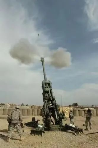 资料图：美国M777式155毫米榴弹炮