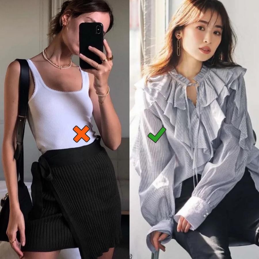 谁说平胸穿不出女人味今夏新出的平胸穿搭指南高级有魅力