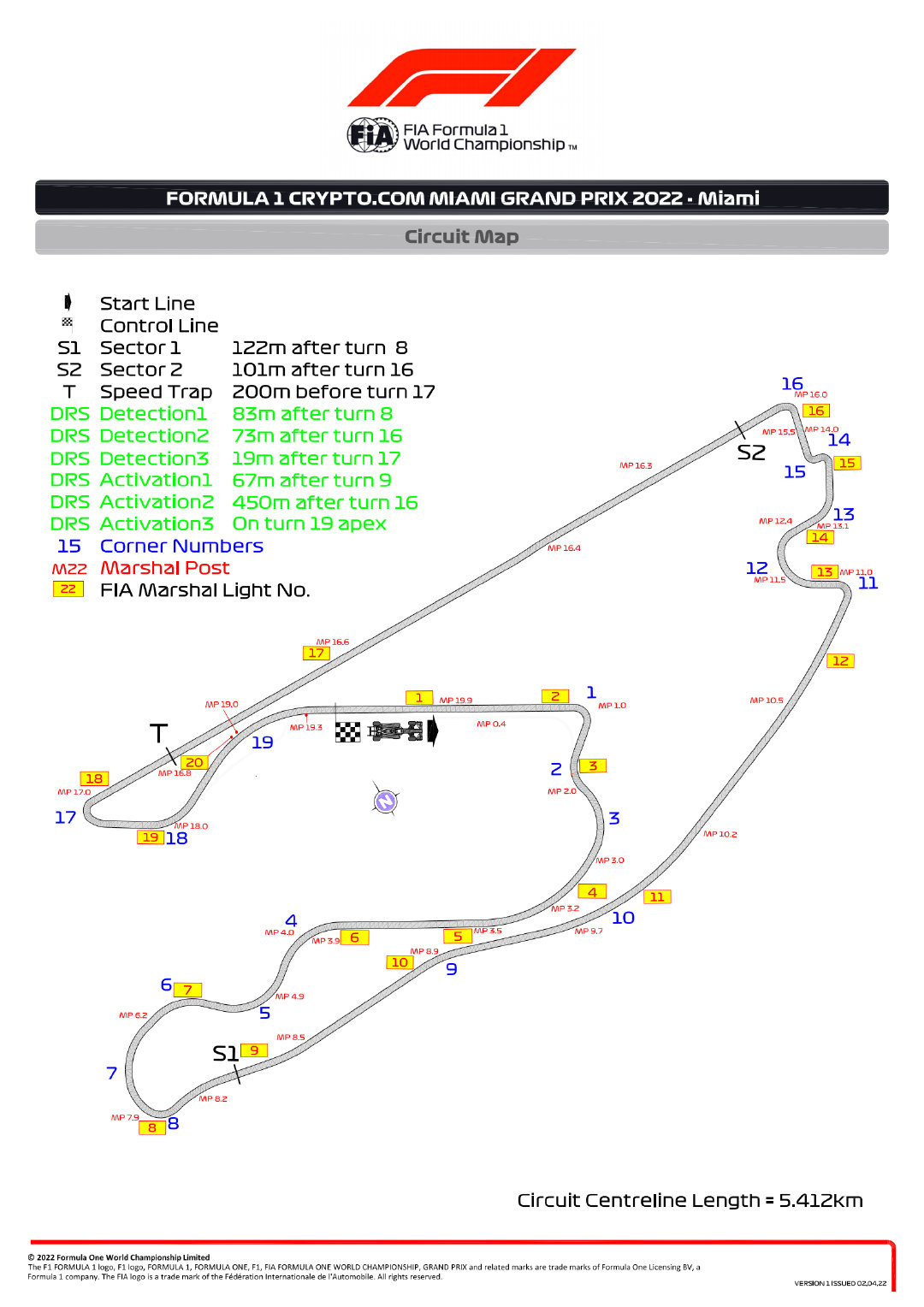 fia官网更新迈阿密大奖赛官方赛道图文件