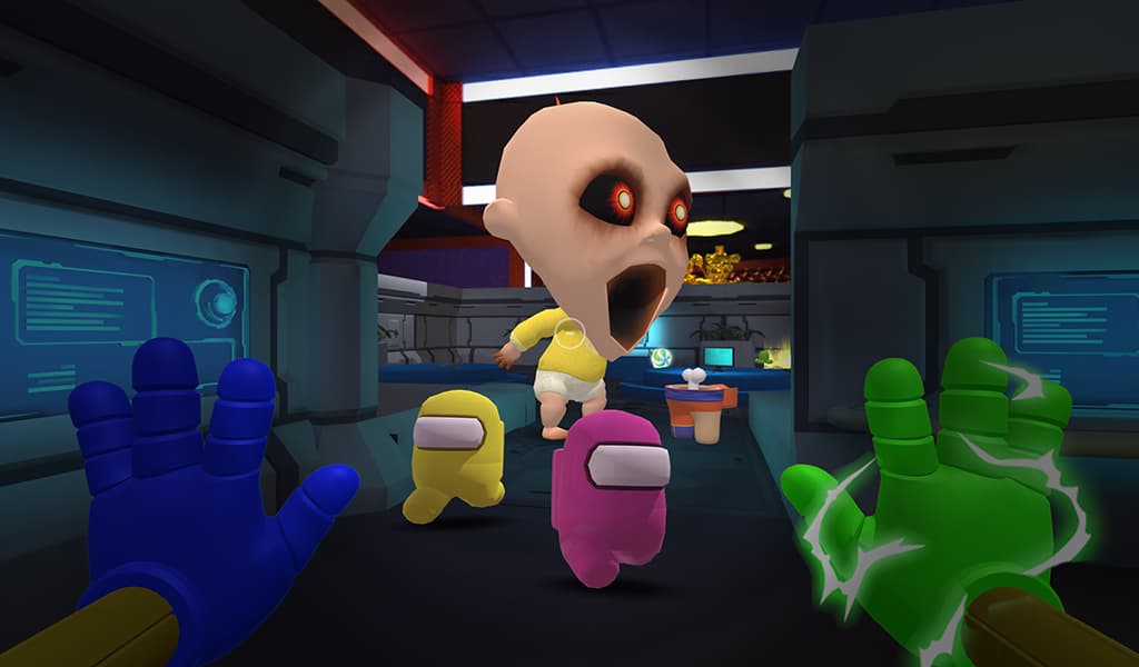 rocketgame恐怖捉迷游戏《yellow baby horror hide & seek》