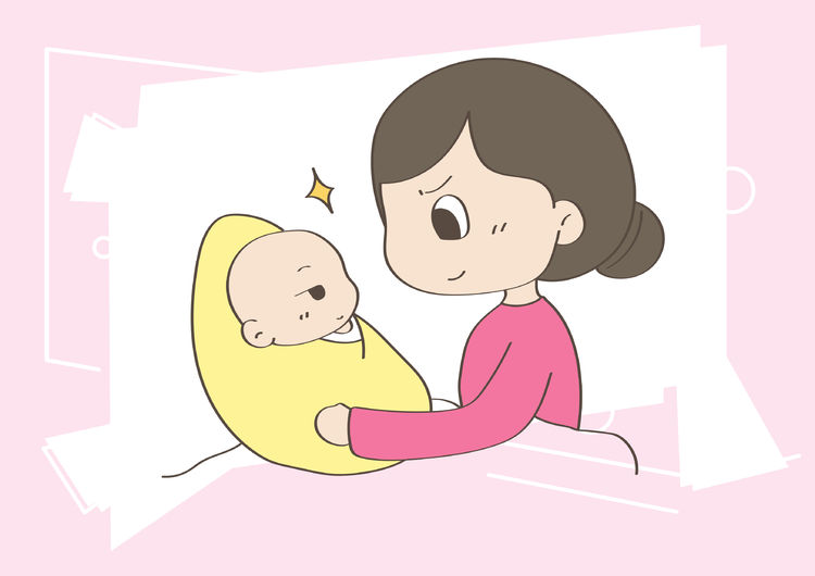刚出生的宝宝如果有这些个表现是在向妈妈传导健康信号