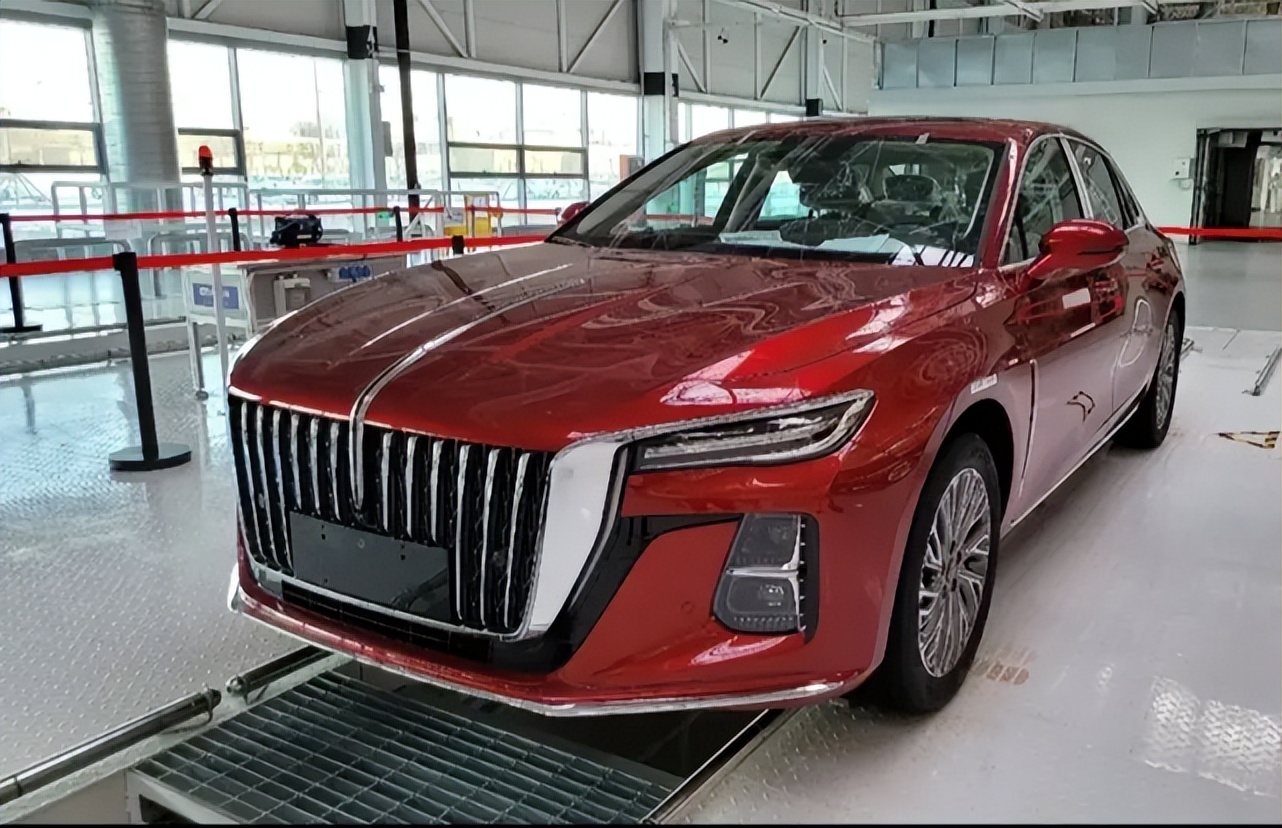 红旗h5实拍外观照片流出三种动力组合将于6月上市