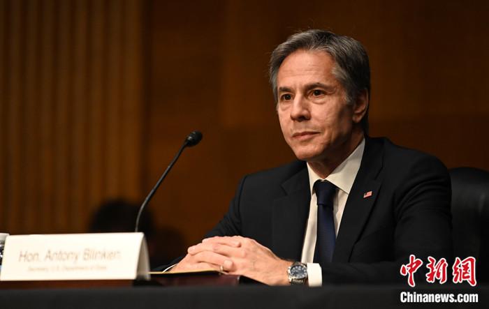 美国务卿布林肯感染新冠 曾与拜登出席同一活动|布林肯|国务卿|拜登