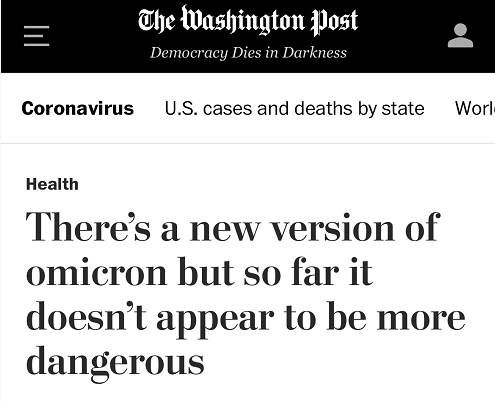 奥密克戎又变异了，BA.5传播速度增大25%…这些是今天你不愿意看也不愿相信的新闻休闲区蓝鸢梦想 - Www.slyday.coM