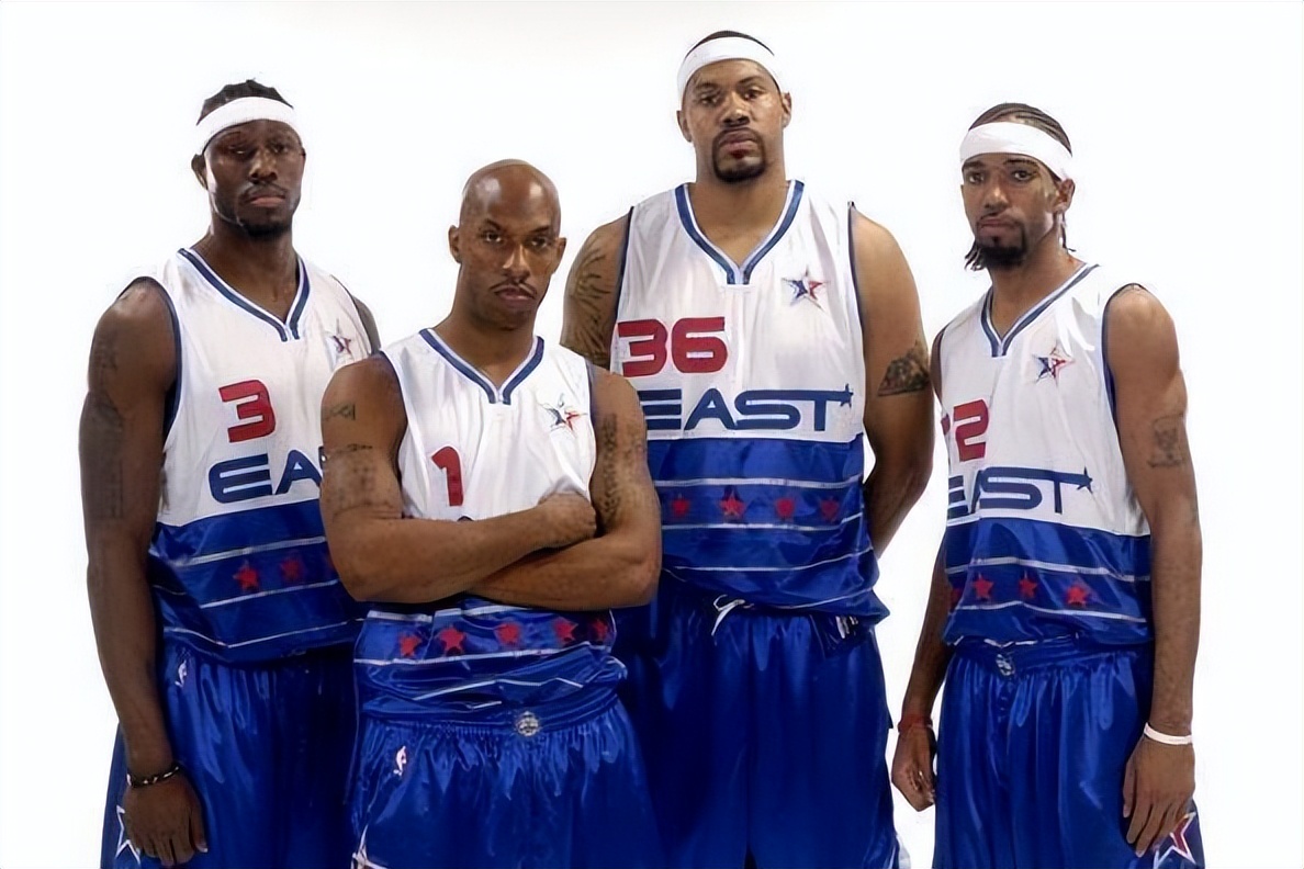 当年活塞五虎有多强四大全明星连续6年进东决总决赛掀翻f4