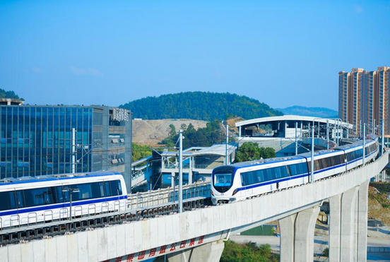 贵阳2号线开通一年线网客运量超1亿人次