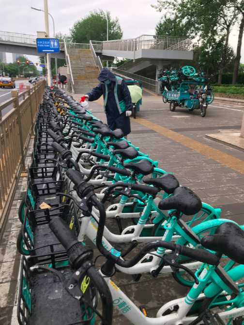 北京滴滴青桔共享单车：消杀频次从每日3次增加到6次