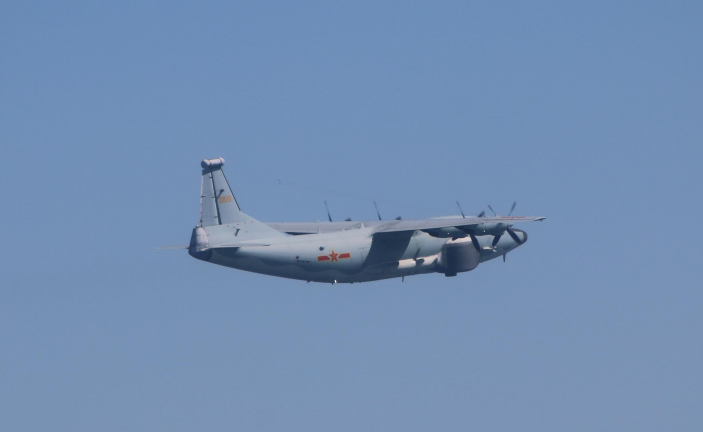 解放军卡28反潜直升机再次现身台西南空域