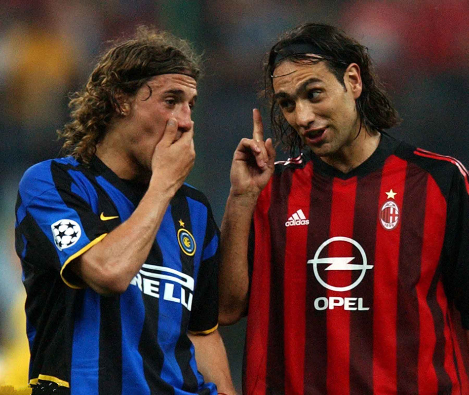 19年前今天首次欧冠米兰德比ac米兰0-0国米,经典瞬间你还记得吗