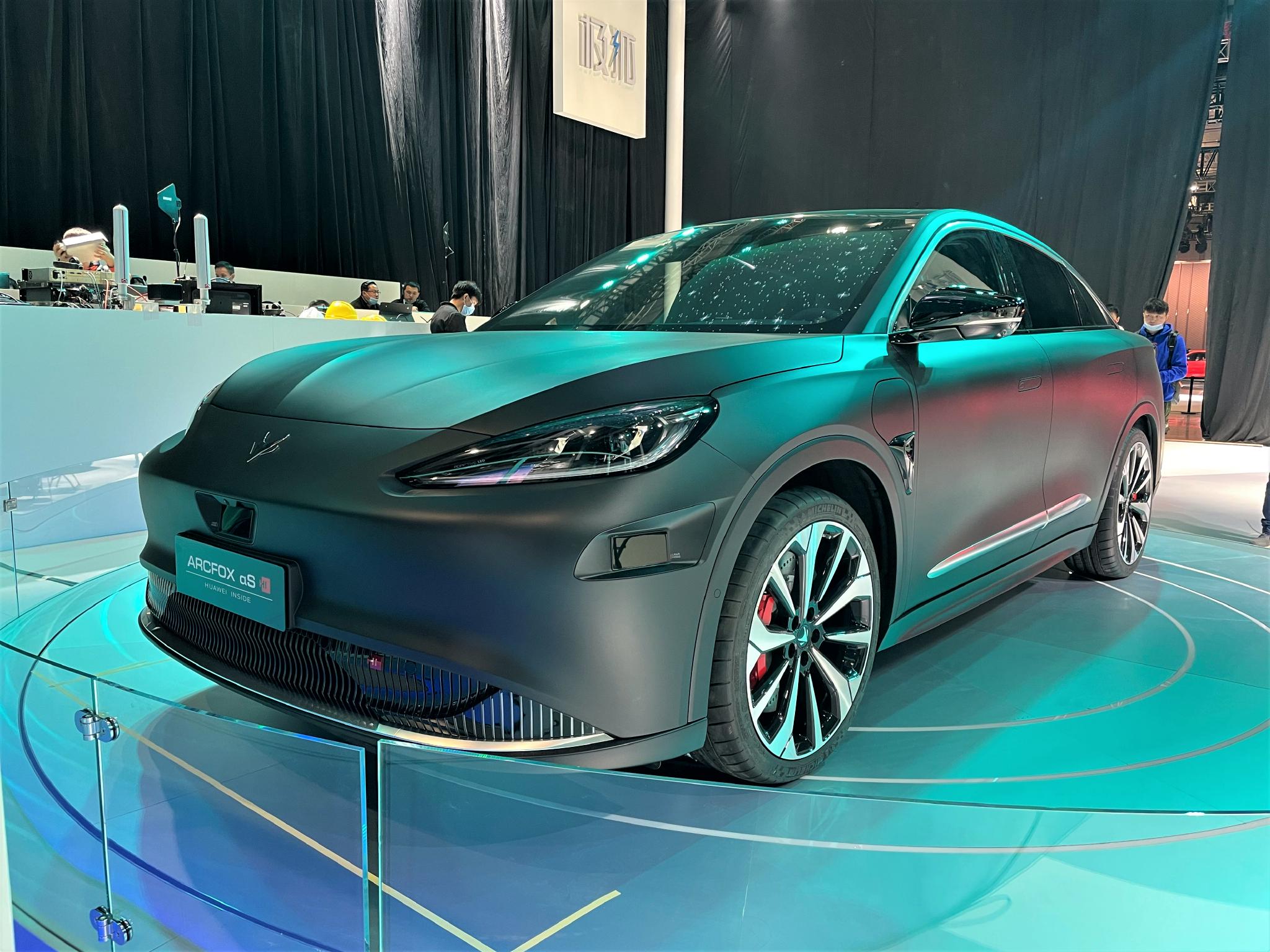 售39794299万元搭载全栈华为hi解决方案arcfox极狐阿尔法s全新hi版