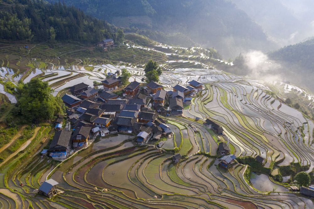 品味贵州从江加榜梯田传统农耕文化