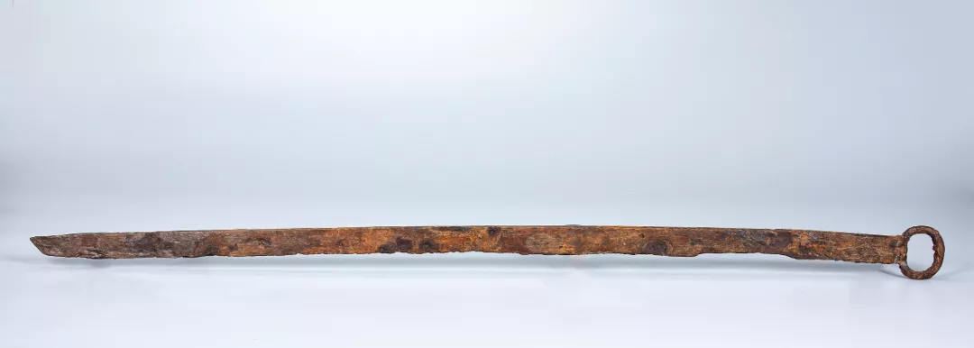 环首刀&nbsp;东汉&nbsp;长92cm 宽5.5cm
