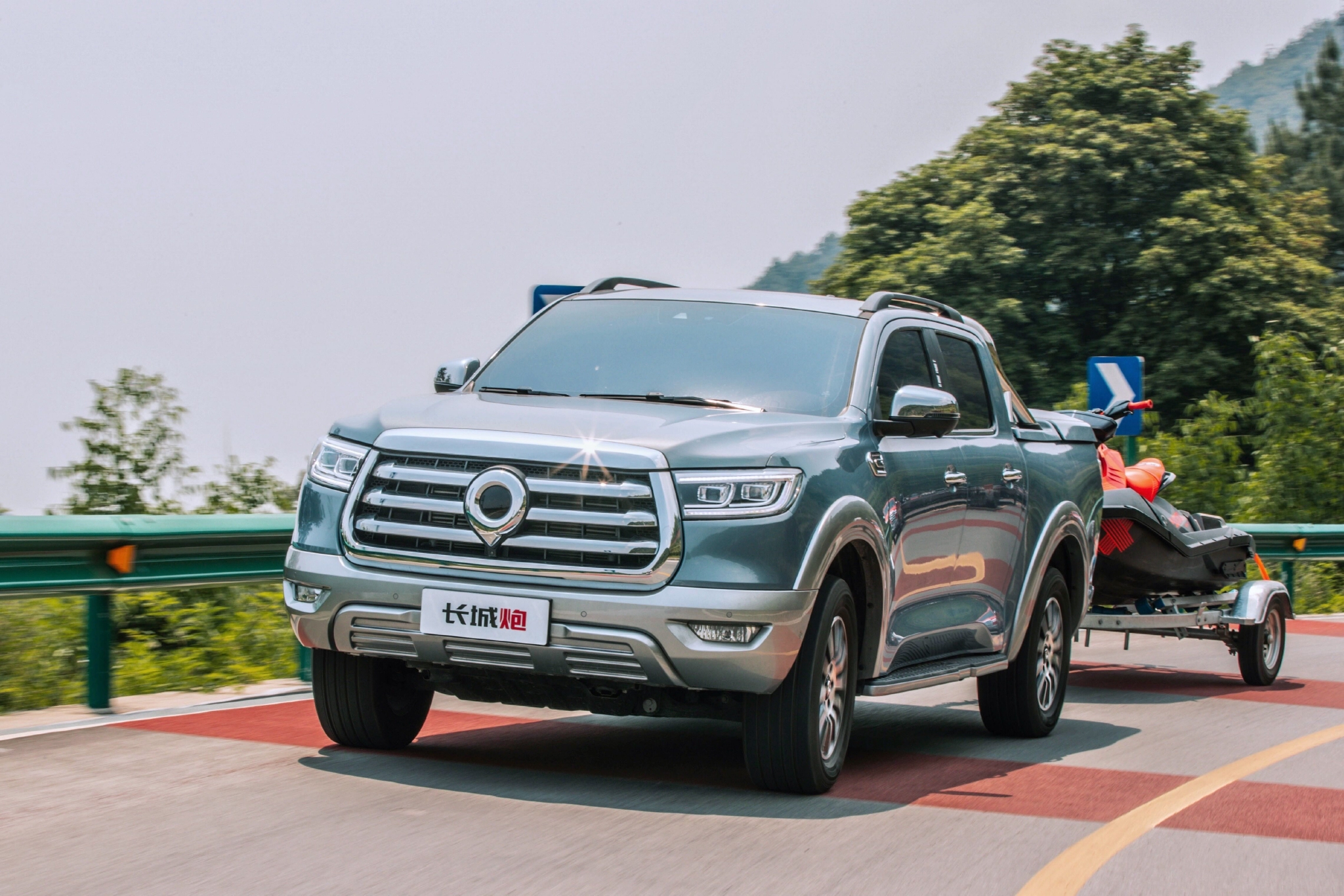 创新营销提升竞争力第30万辆长城炮皮卡下线