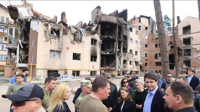 突发，美第一夫人吉尔·拜登和加拿大总理特鲁多同时到访乌克兰休闲区蓝鸢梦想 - Www.slyday.coM