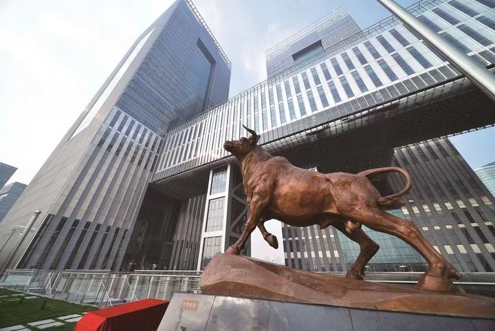 上海证券交易所外景.受访者供图