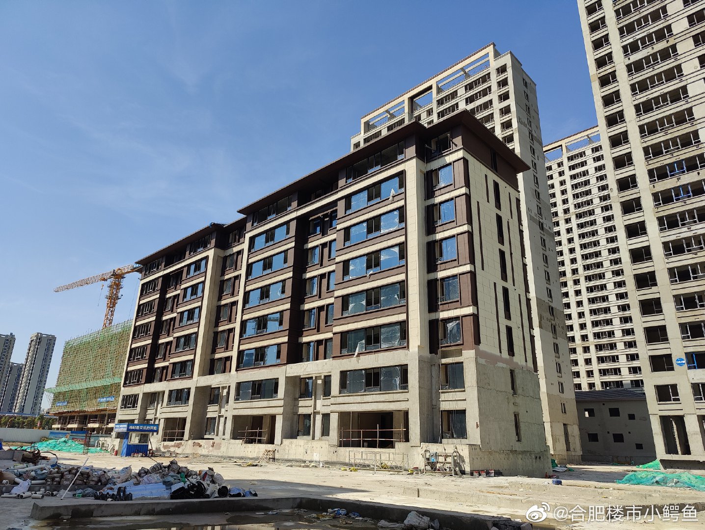 新家|滨湖阳光城檀悦施工进度曝光 洋房外立面基本建成|洋房|户型_新浪新闻
