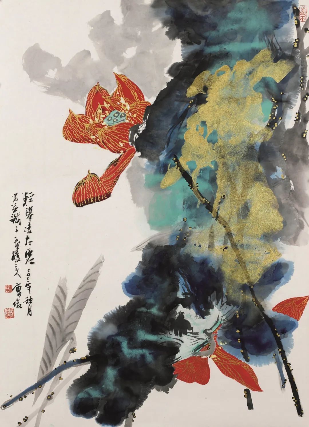 鹏城竞秀曹俊书画鹏城特展在深圳古玩城开幕